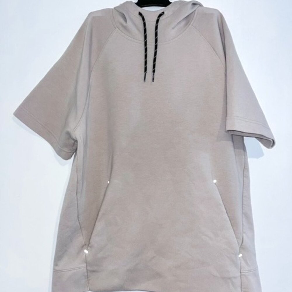 Old Navy Men's Dynamic Fleece Short-Sleeve Pullover Hoodie